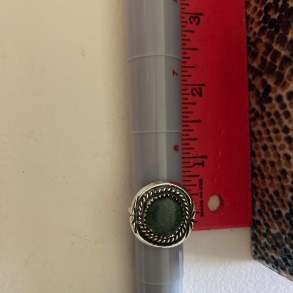 “HOST PICK” Vintage 70sTurquoise “Green” Size 5 Ring - Picture 4 of 11